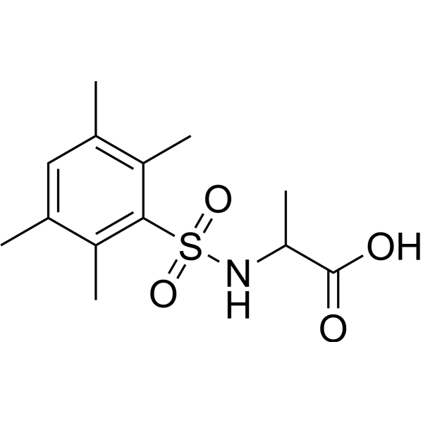 N-(2,3,5,6-Tetramethylphenylsulfonyl)-DL-alanine 1009671-00-4